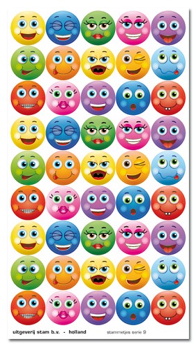 Serie  9 - gezichtjes