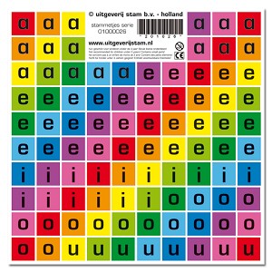 Serie 26 - letters / klinkers
