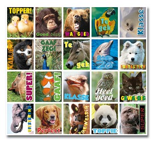 Serie 27 - dieren met compliment