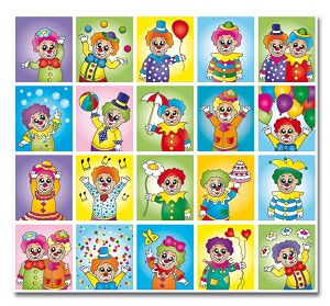 Serie 54 - clowns