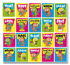 Serie 72 - draakjes met compliment