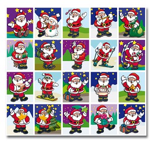 Serie 152 - kerstmannen