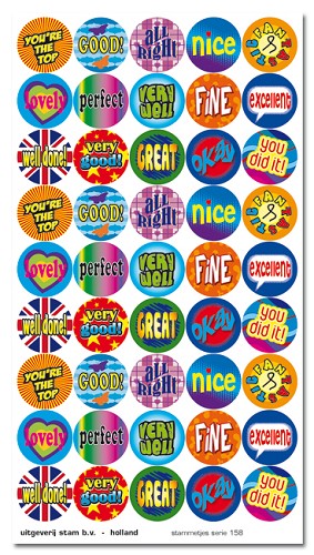 Serie 158 - Engelse teksten