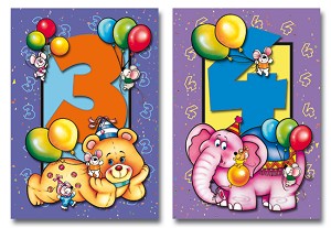 Serie 2453 - cijfer 3 - 4