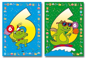 Serie 11076 - cijfer 6