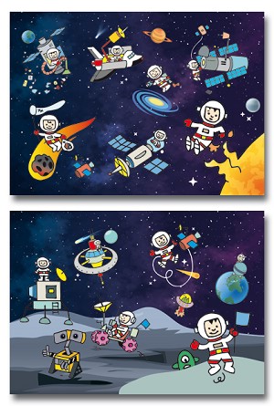 Serie 916 - ruimtevaart