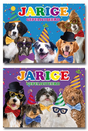 Serie 971 - honden gefeliciteerd