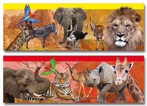 Serie 521 - wilde dieren