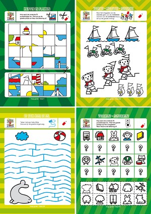 Mappen werkbladen groen (min. 5  mappen)