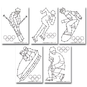 Serie 674 - olympische winter sporten *