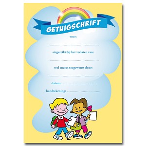 Getuigschriften 1024 - neutraal *