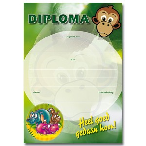 Diploma 1052 - heel goed gedaan hoor!