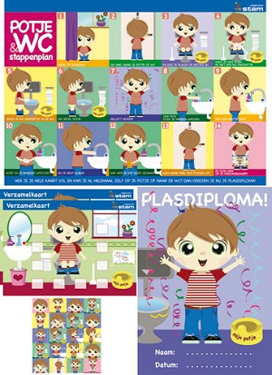 Beloningsset zindelijkheid training