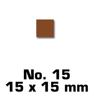 Vierkant 15 mm