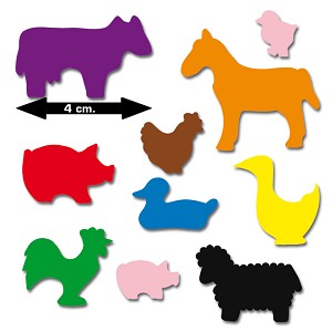 Boerderij plakfiguren