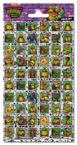 Stickers serie 31/2 - Ninja Turtles
