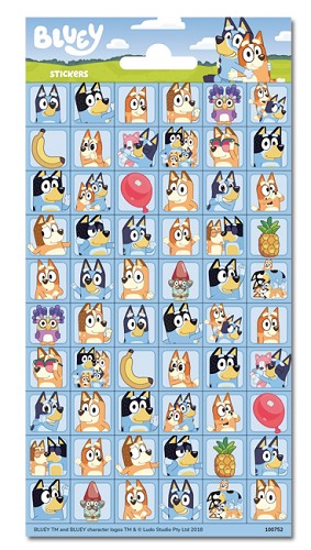 Stickers serie 31/3 - Bluey