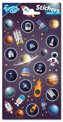Stickers serie 31/7 - Space