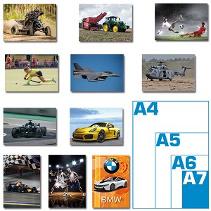 Pakket kleine kaarten - voertuigen/sport